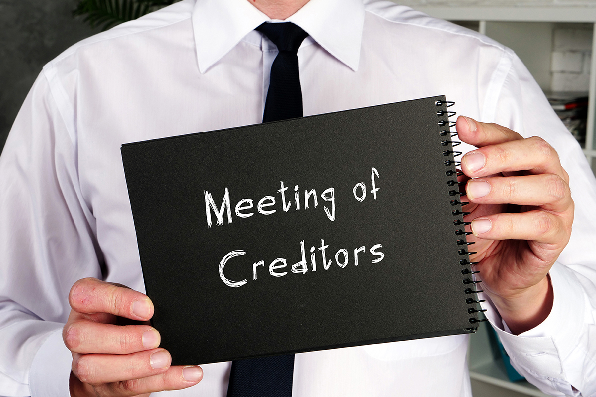 Prepare for the Meeting of Creditors