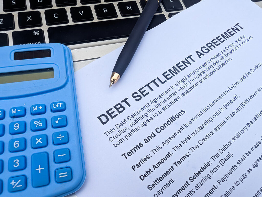 Debt settlement agreement